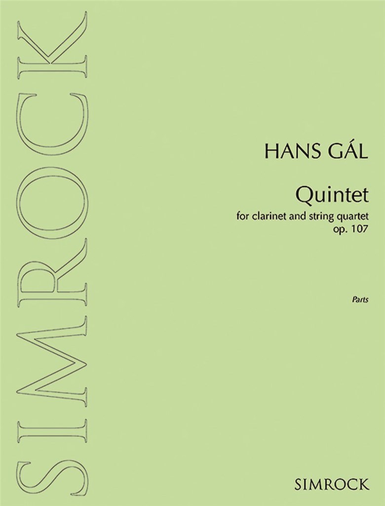 Clarinet Quintet in D op. 107